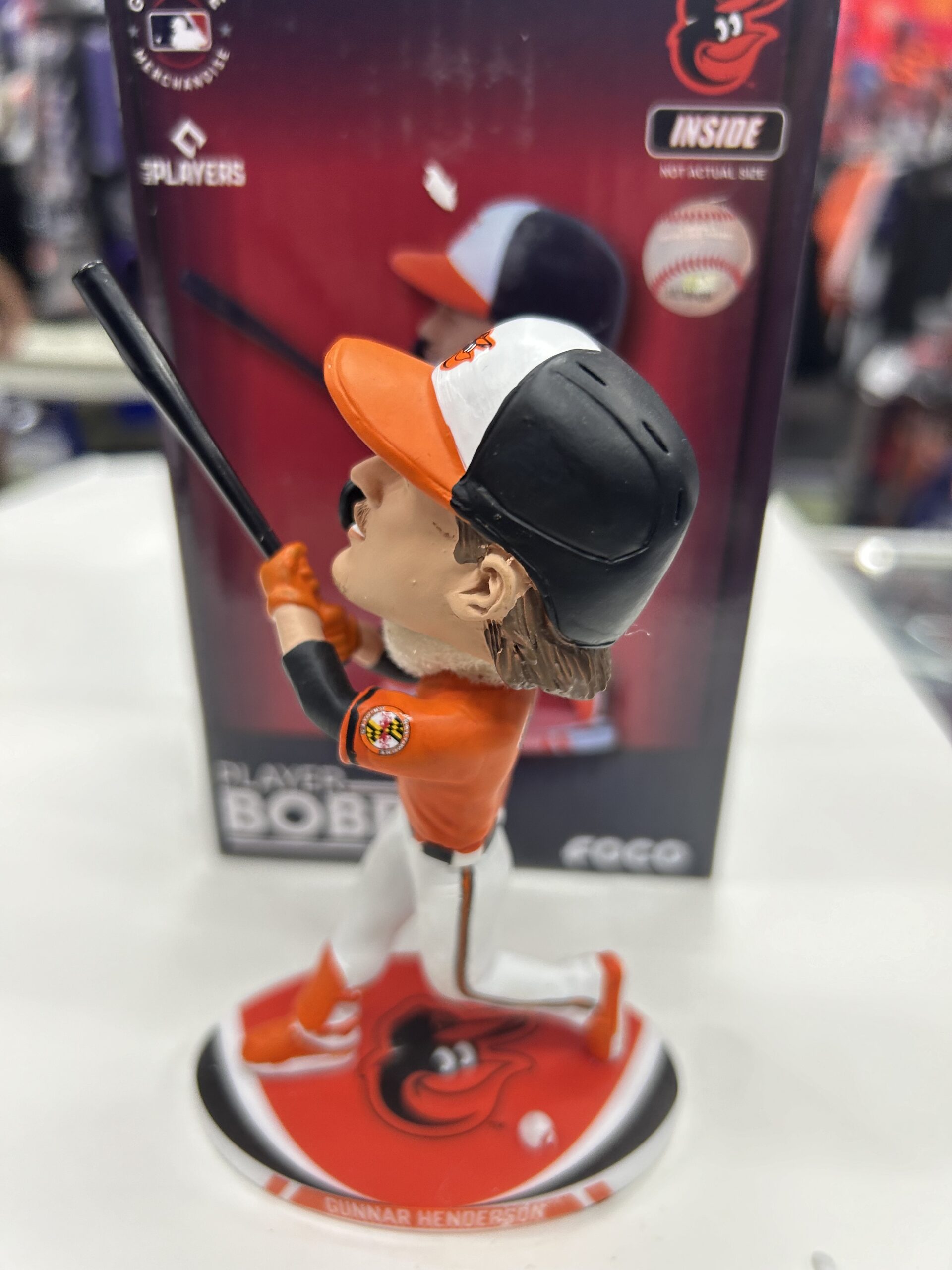 Baltimore Orioles Gunnar Henderson Mini Bobble Head - Image 3