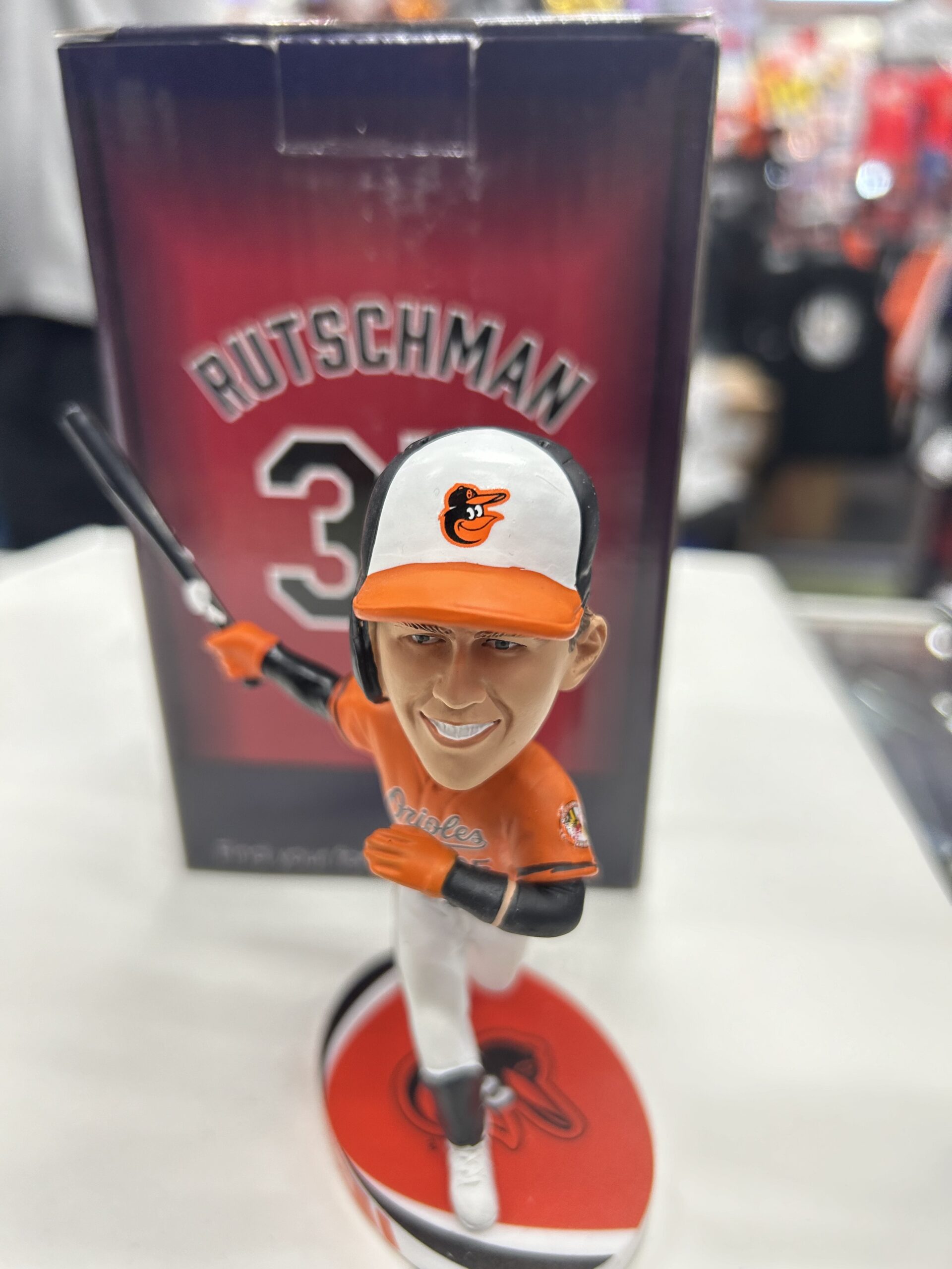 Baltimore Orioles Mini Adley Rutschman Bobble Head - Image 3