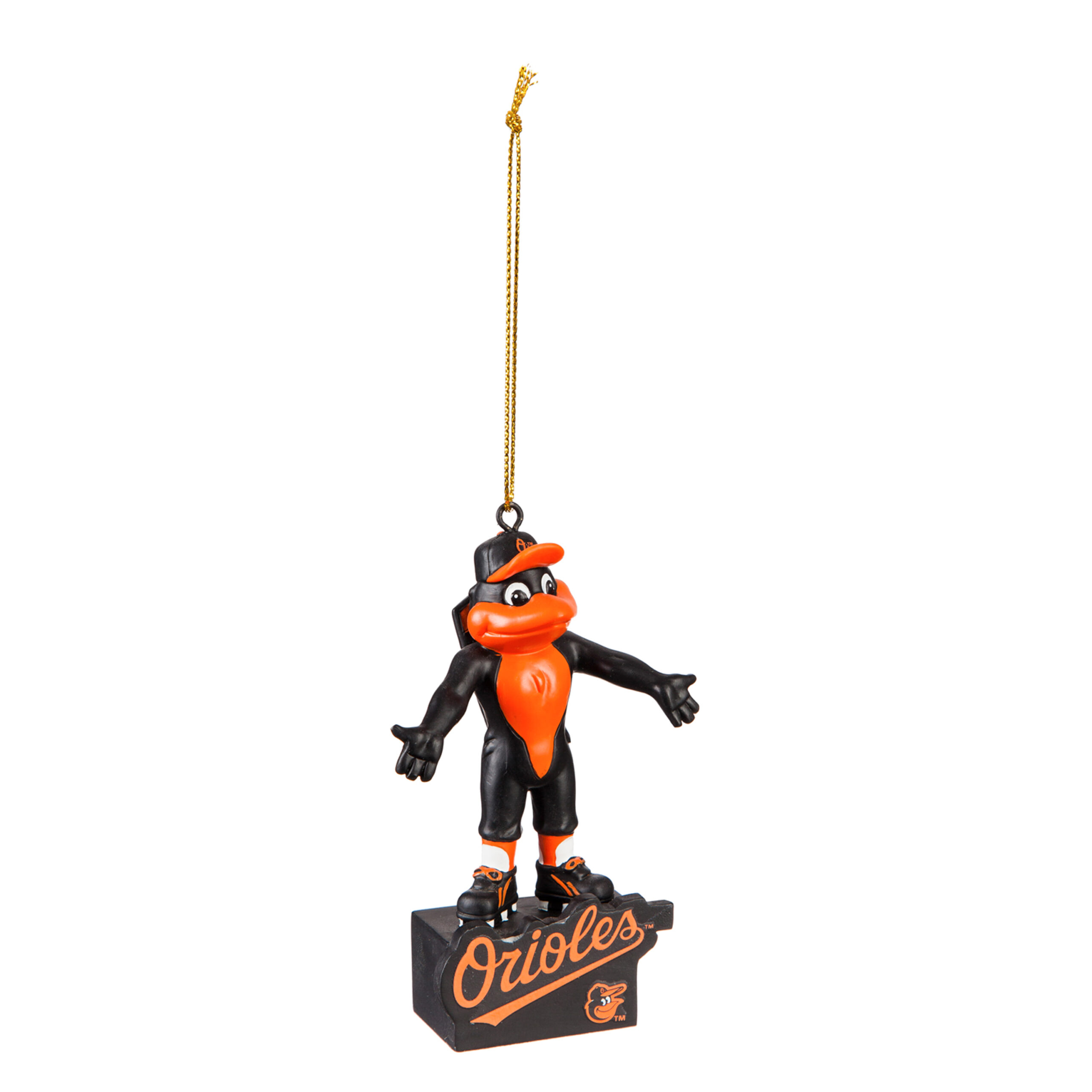 Baltimore Orioles Mascot Ornament