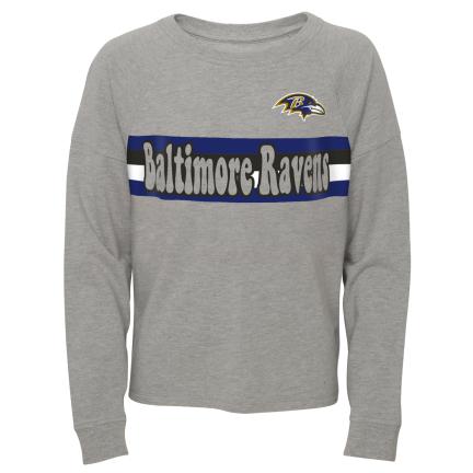 Baltimore Ravens Fashion L/S T- Shirt (Girls)