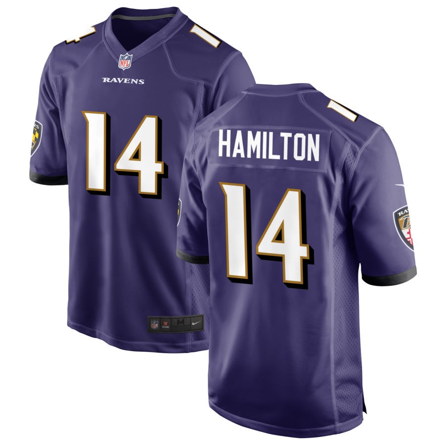 Baltimore Ravens Kyle Hamilton Purple Jersey