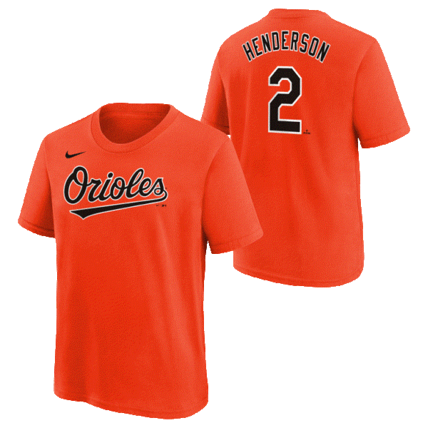 Baltimore Orioles Gunnar Henderson  Preschool S/S T-Shirt