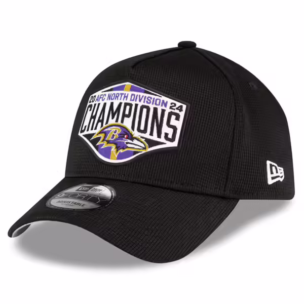 Baltimore Ravens AFC North Division Champions Locker Room Cap