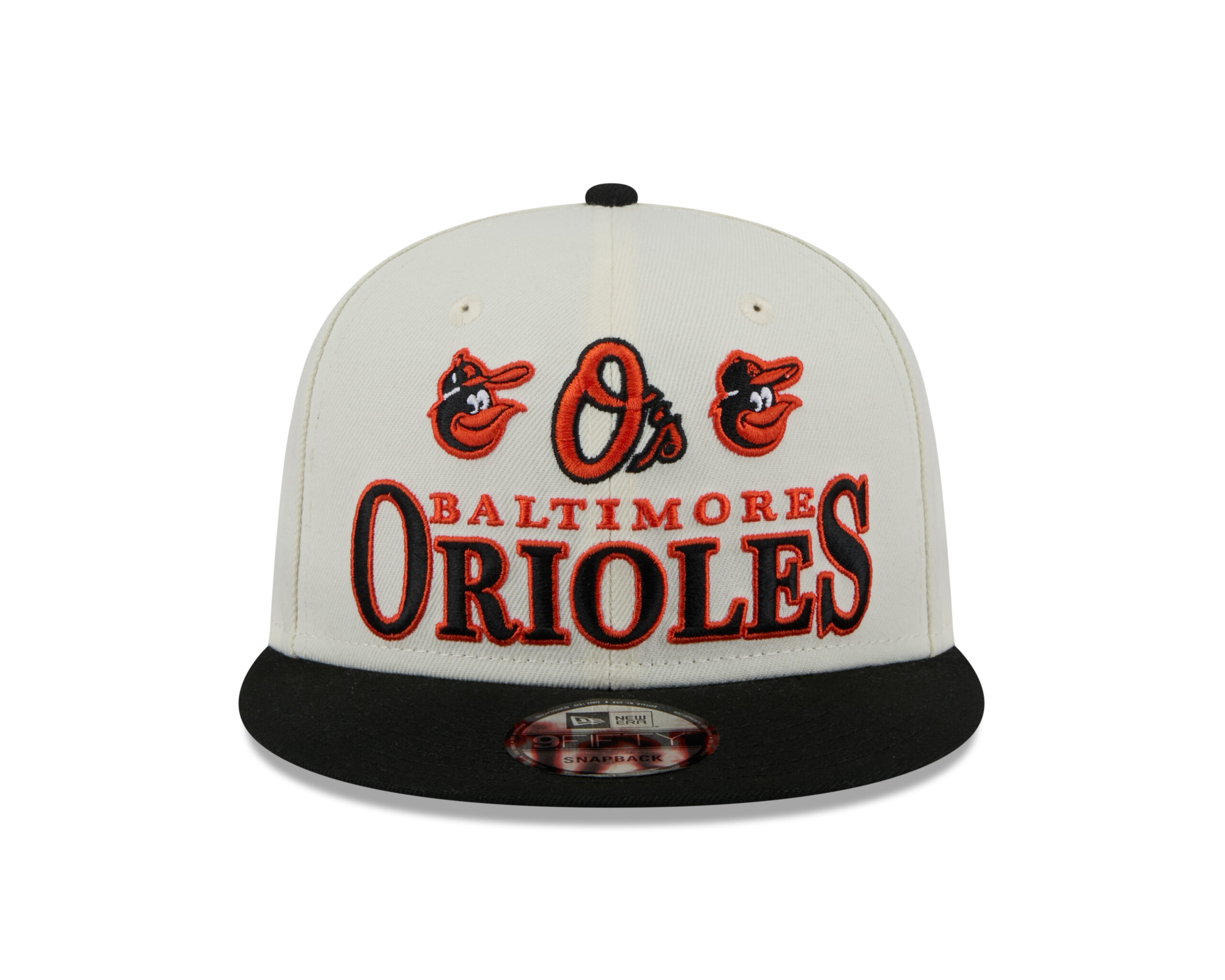Baltimore Orioles White Archive Snapback