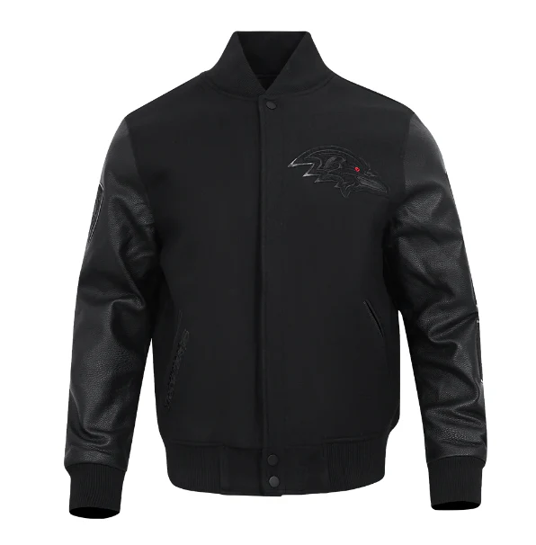 Baltimore Ravens Triple Black Jacket