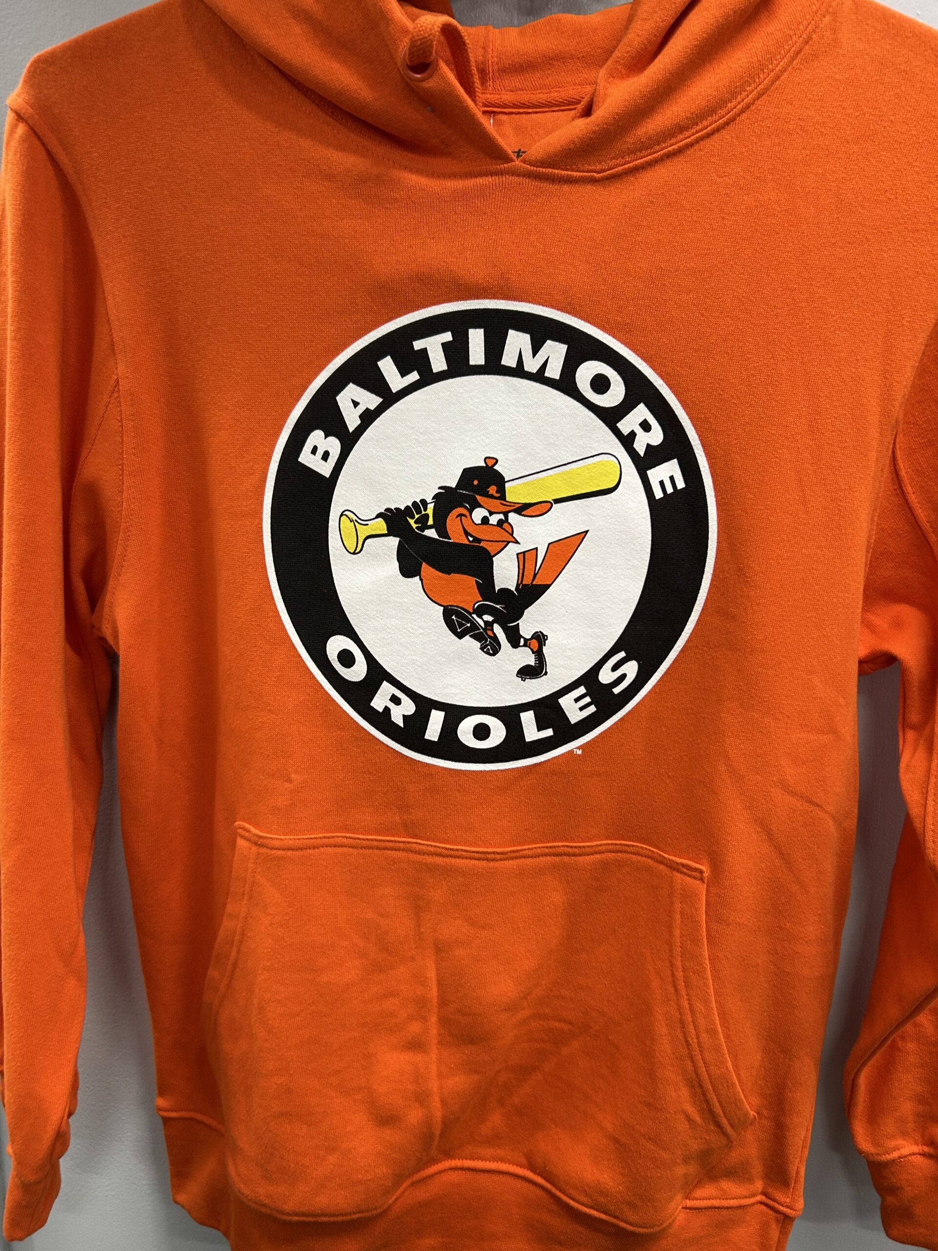 Baltimore Orioles Orange Cooperstown Collection Hooded Sweatshirt