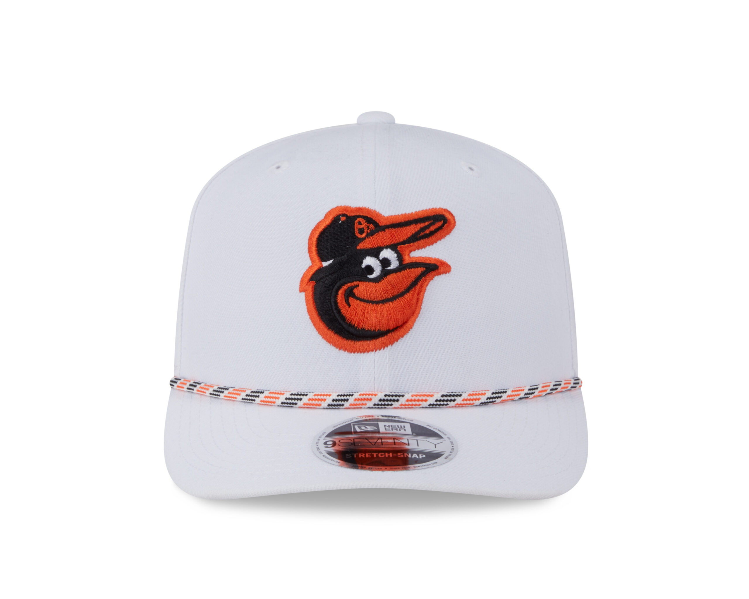 Baltimore Orioles Multi Rope Stretch Snap Cap (White )