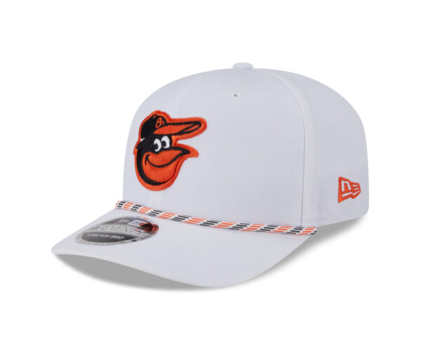 Baltimore Orioles Multi Rope Stretch Snap Cap (White ) - Image 2