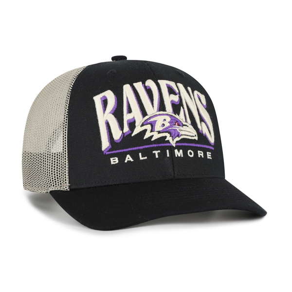 Baltimore Ravens Camel Truckers Cap