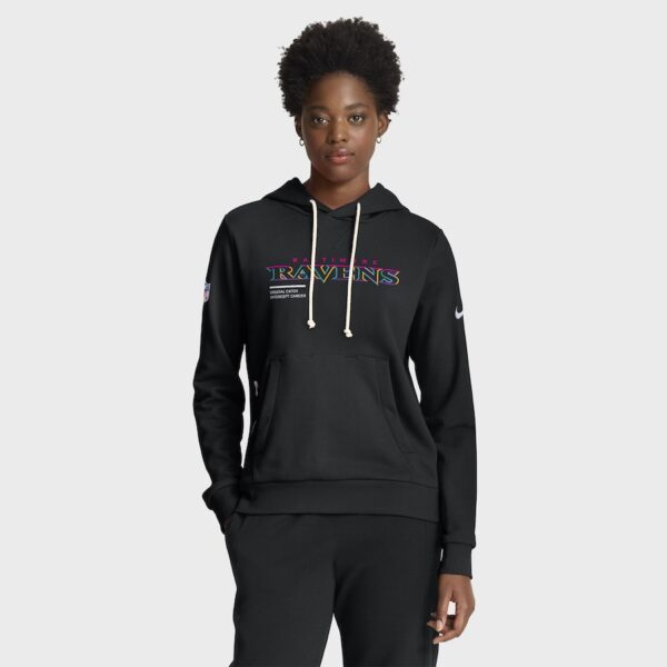 Baltimore Ravens 2025 Crucial Catch Ladies Sweatshirt