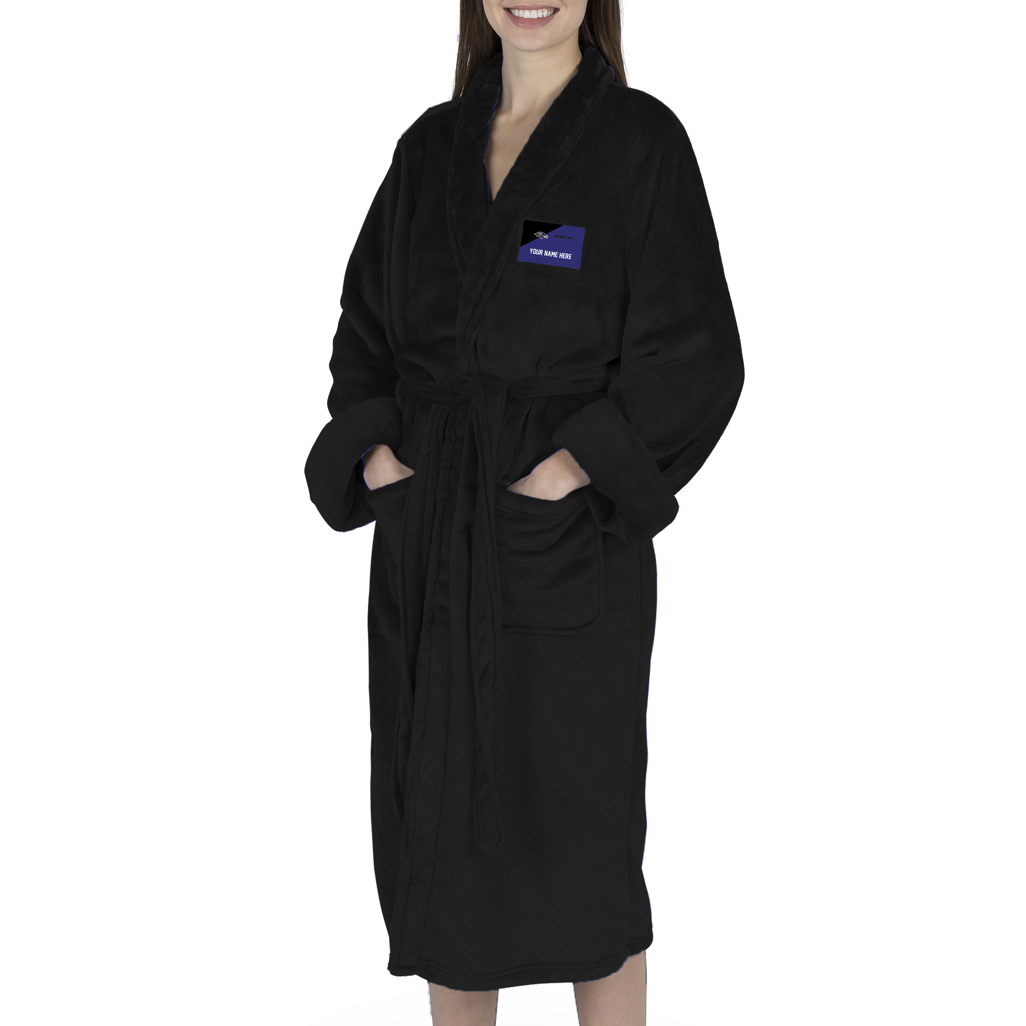 Baltimore Ravens Ladies Bathrobe